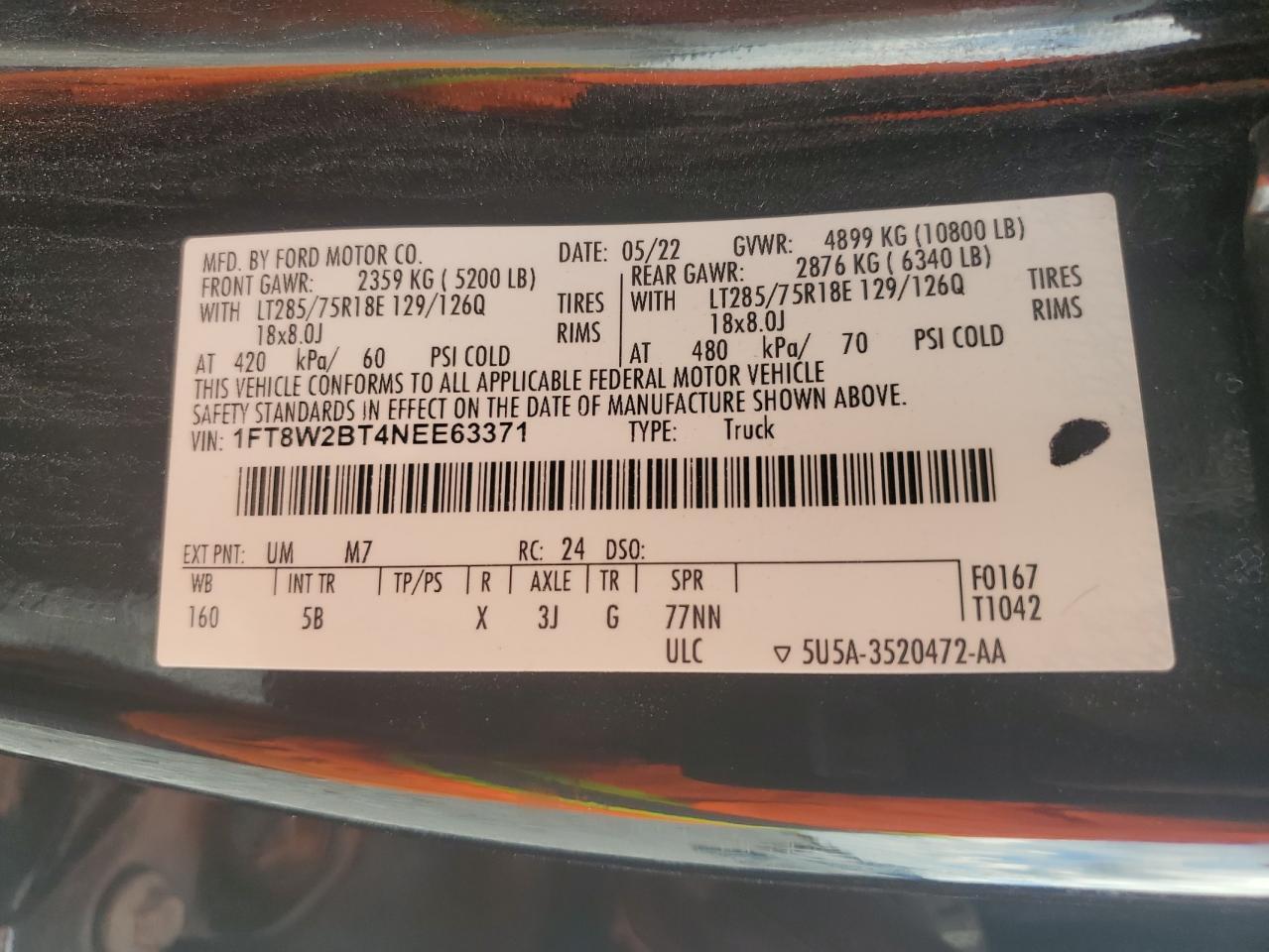 2022 FORD F-250