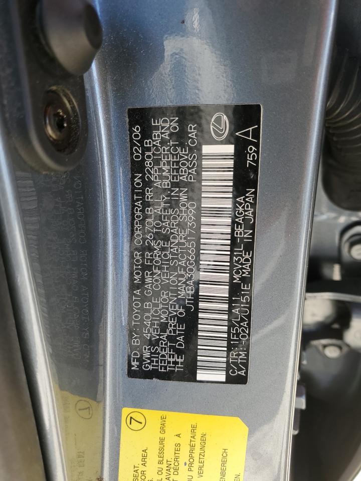 2006 LEXUS Es