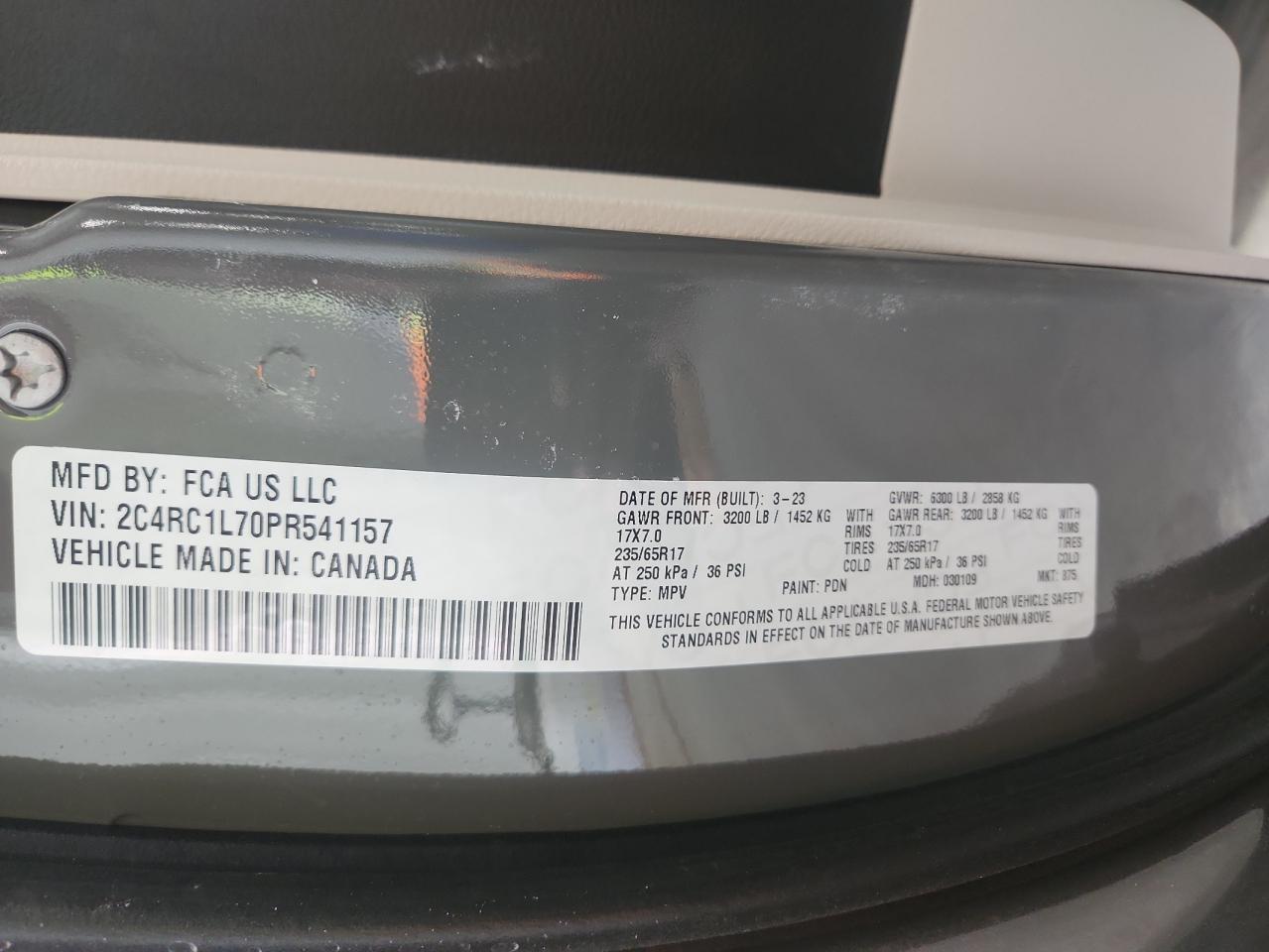 2023 CHRYSLER Pacifica