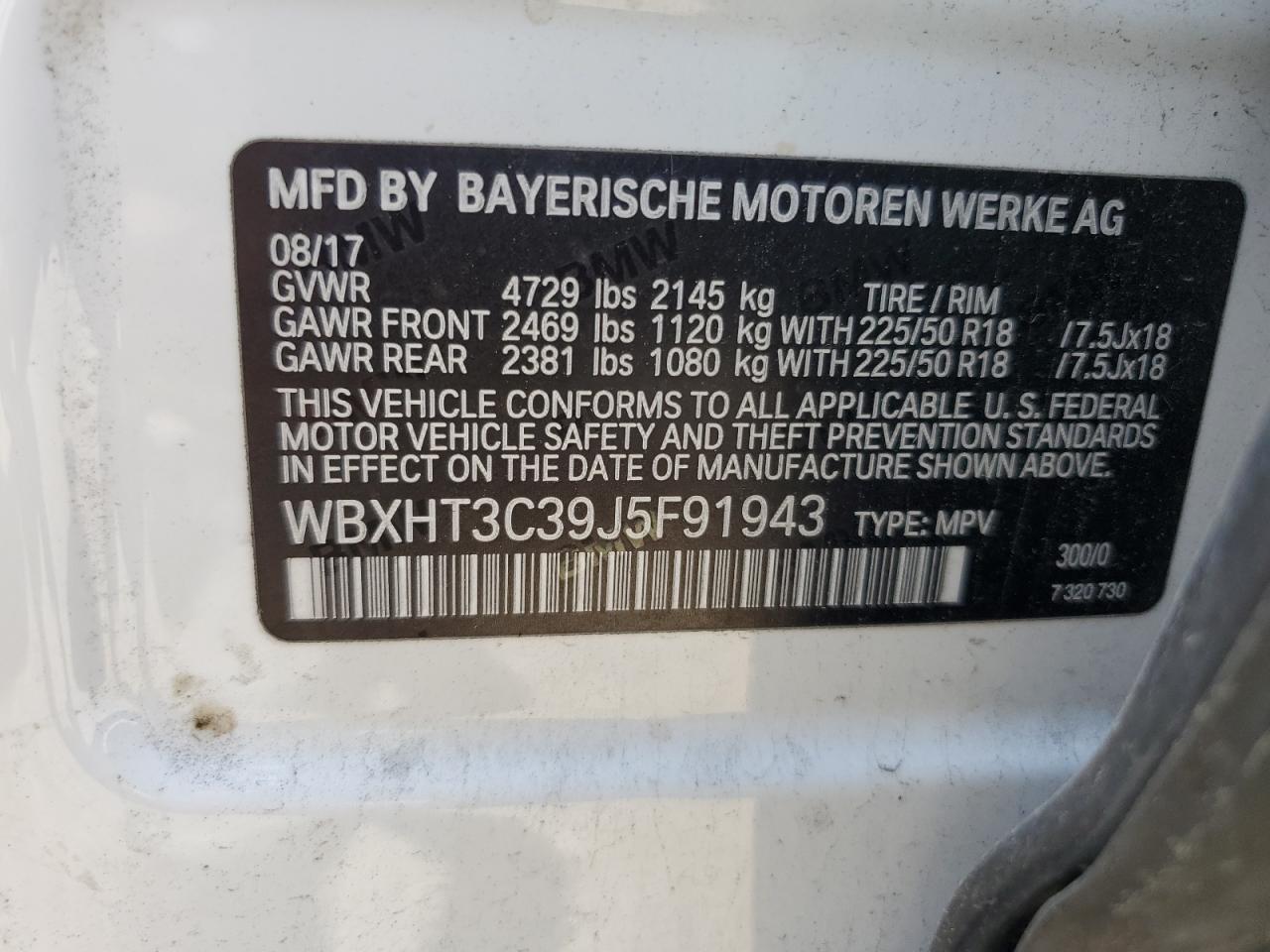 2018 BMW X1