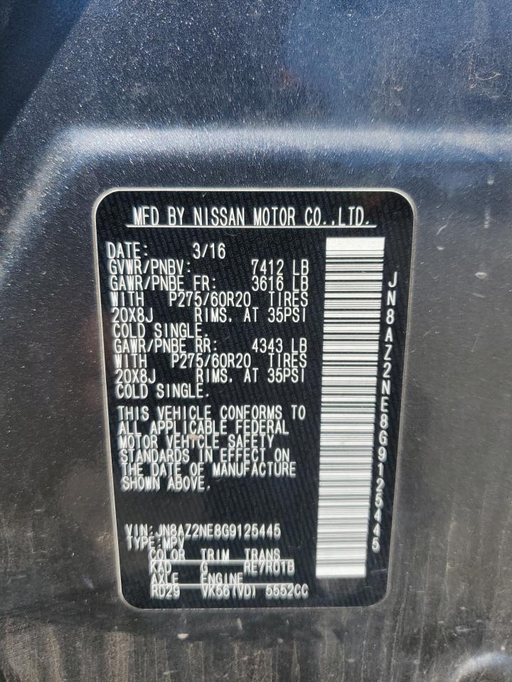 2016 INFINITI QX80