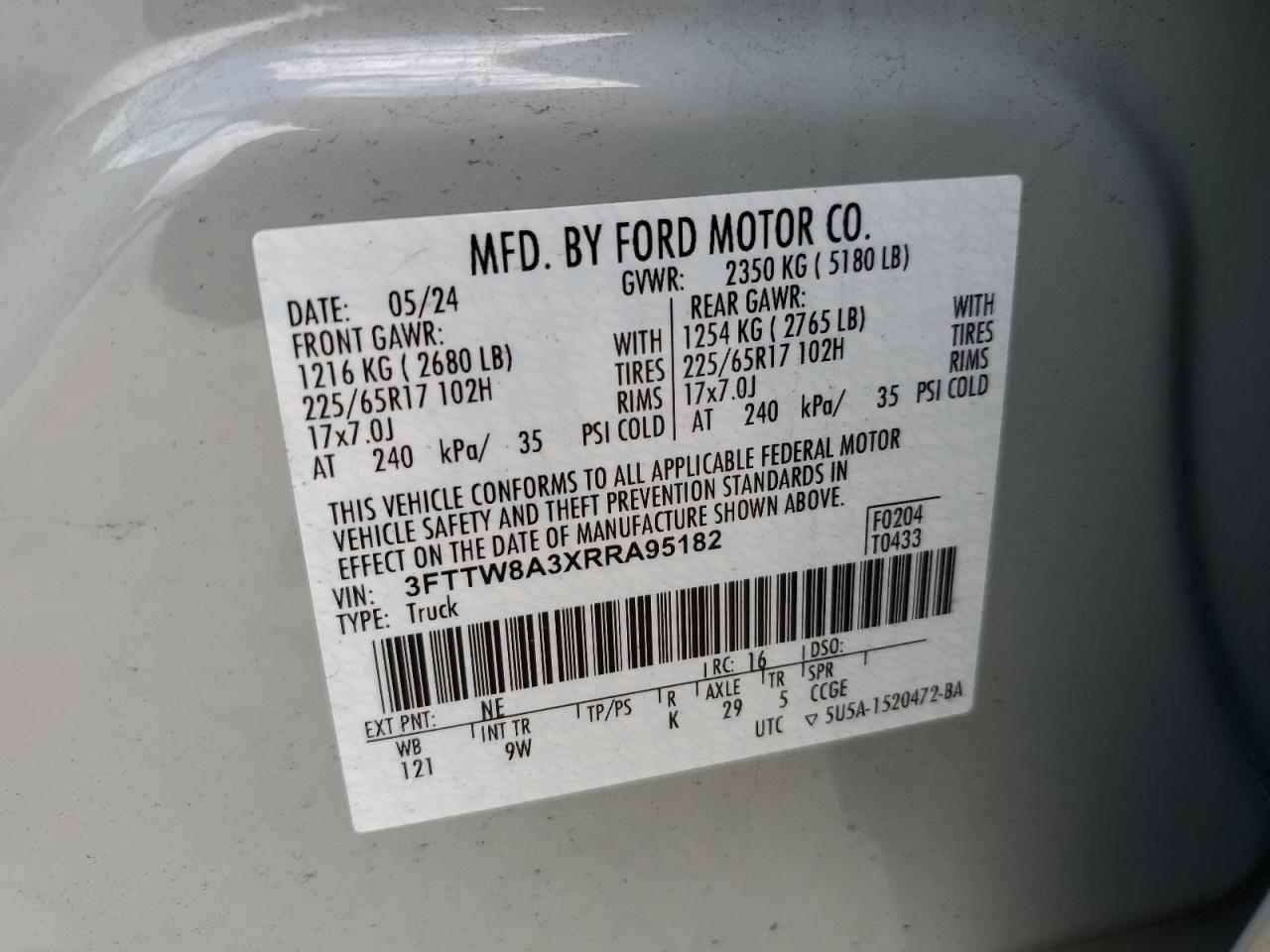 2024 FORD Maverick