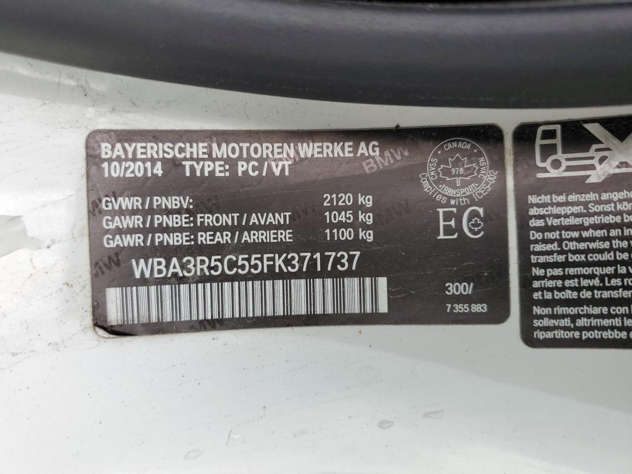 2015 BMW 4 Series