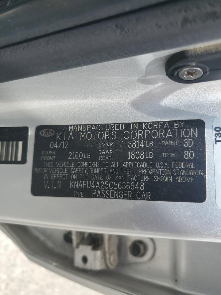 2012 KIA FORTE