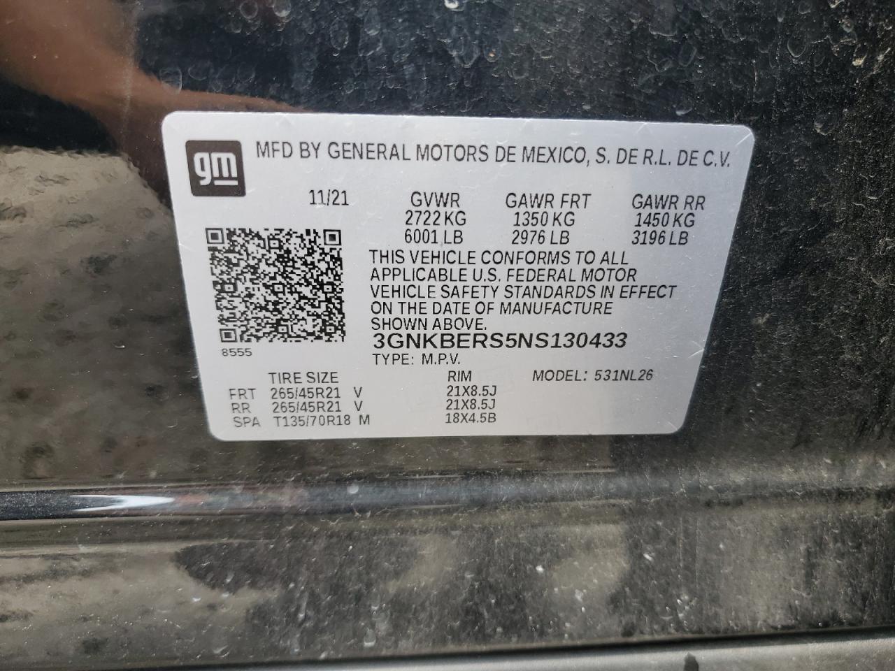 2022 CHEVROLET BLAZER