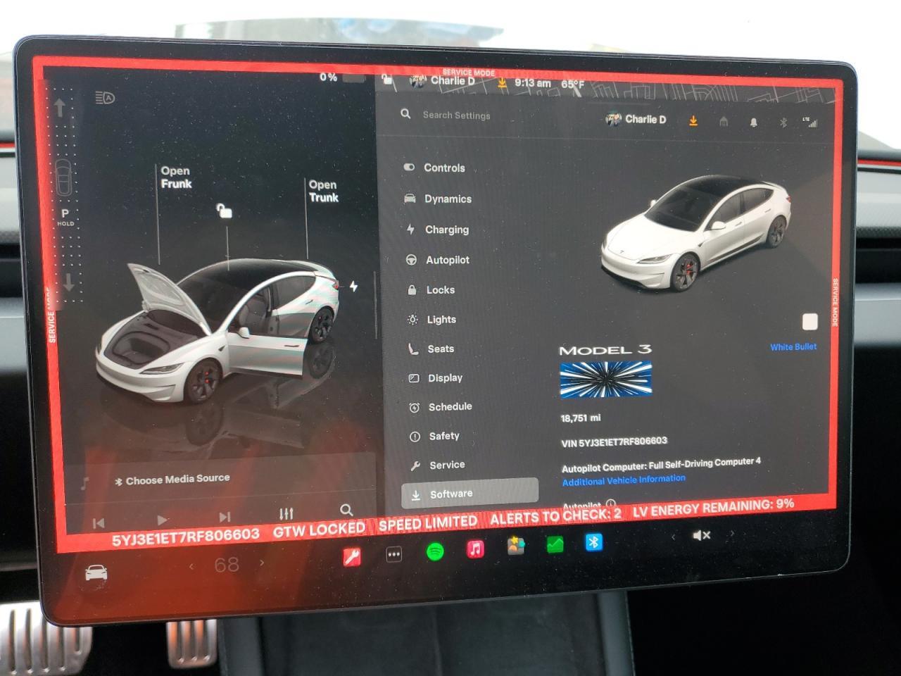 2024 TESLA MODEL 3