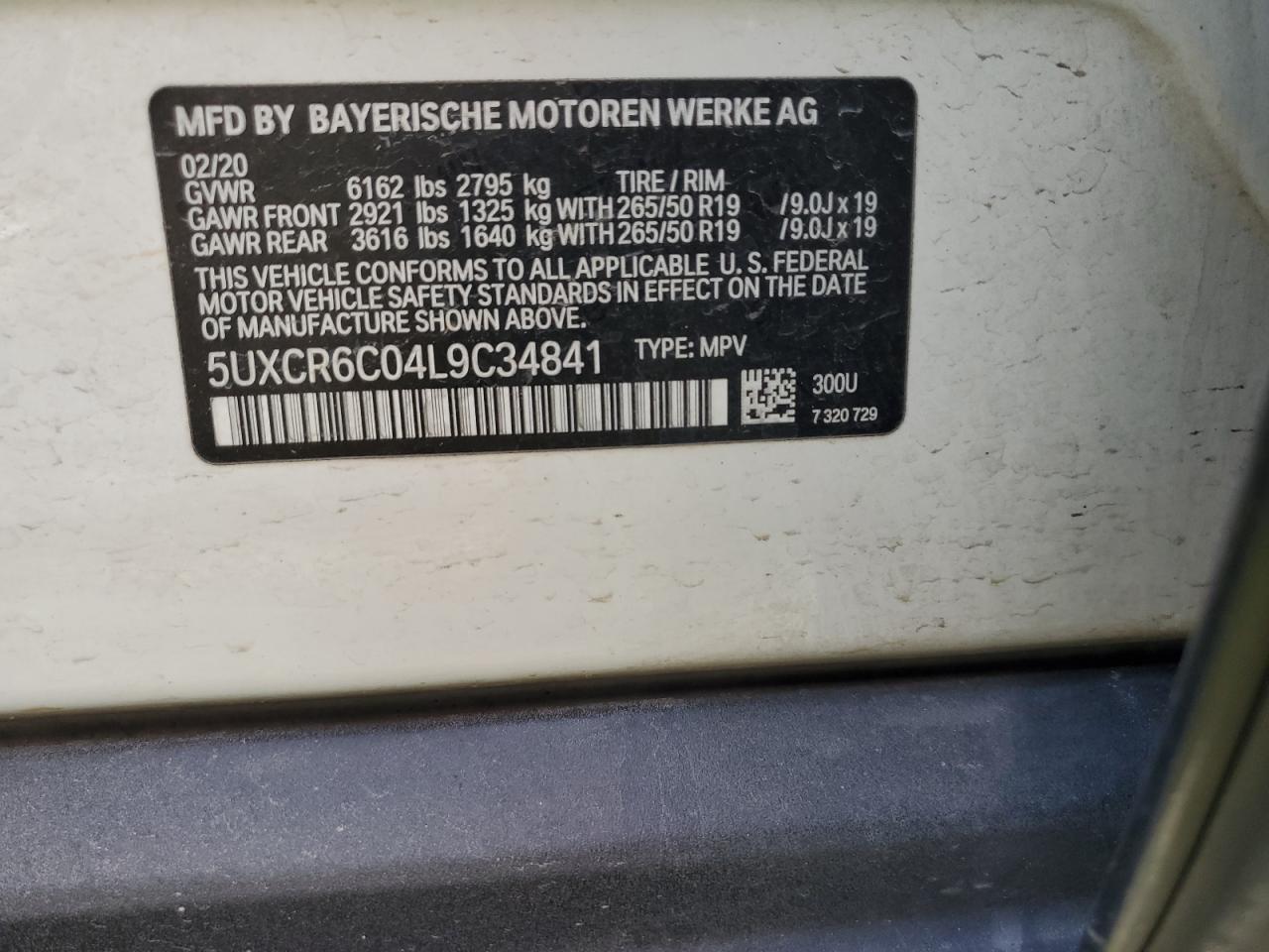 2020 BMW X5