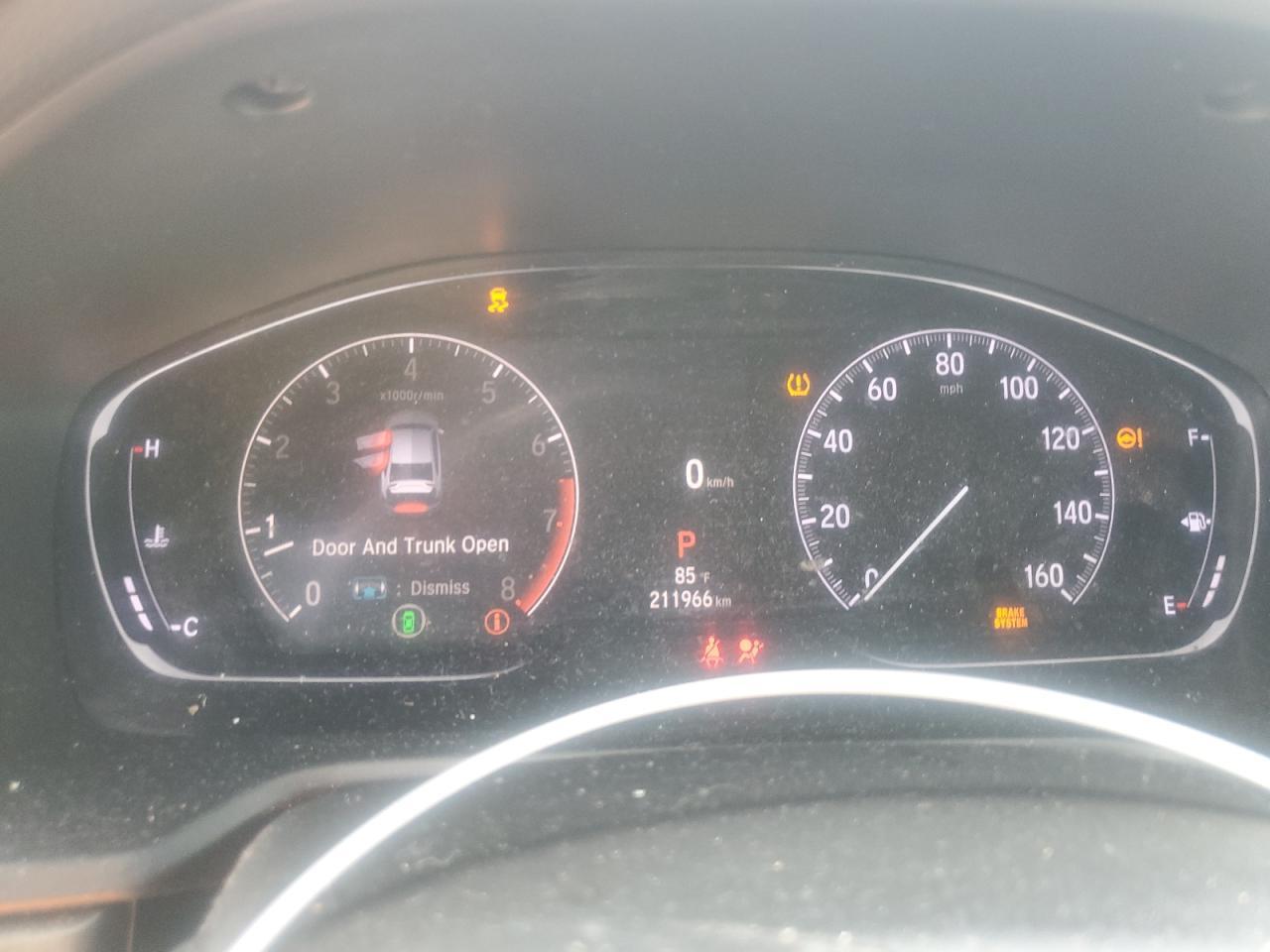2019 HONDA ACCORD