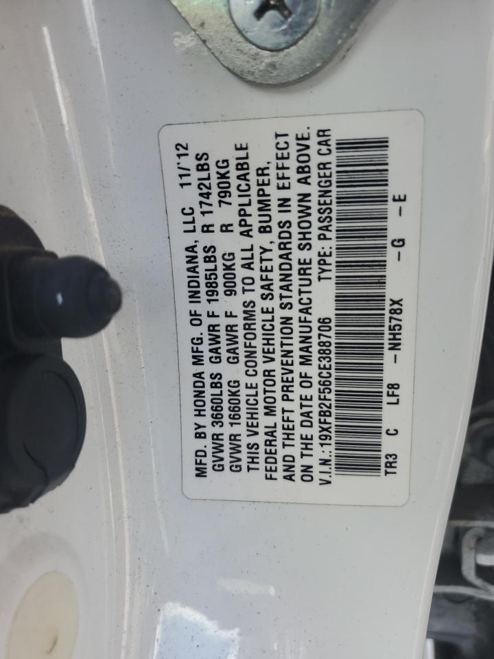 2012 HONDA CIVIC