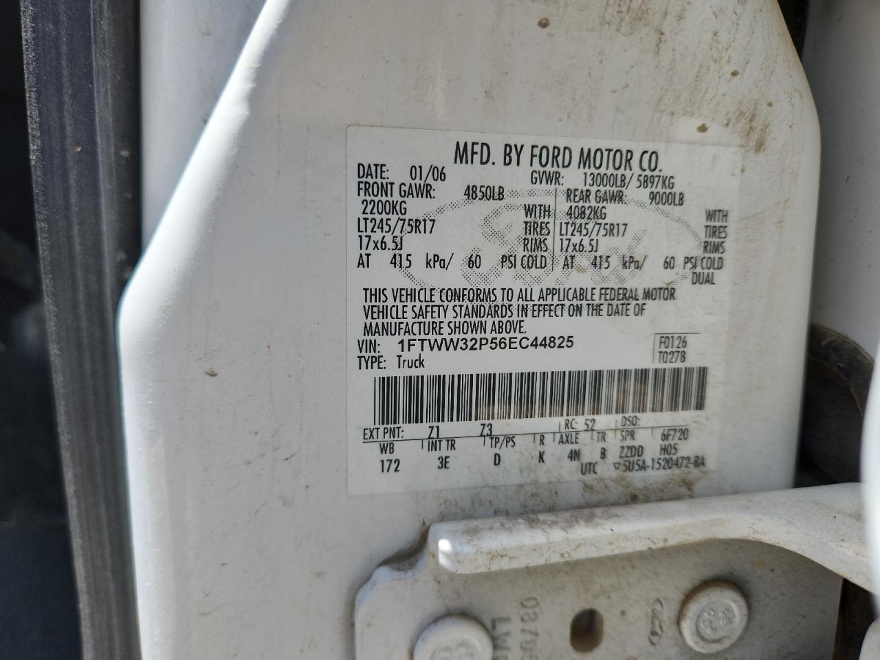 2006 FORD F-350