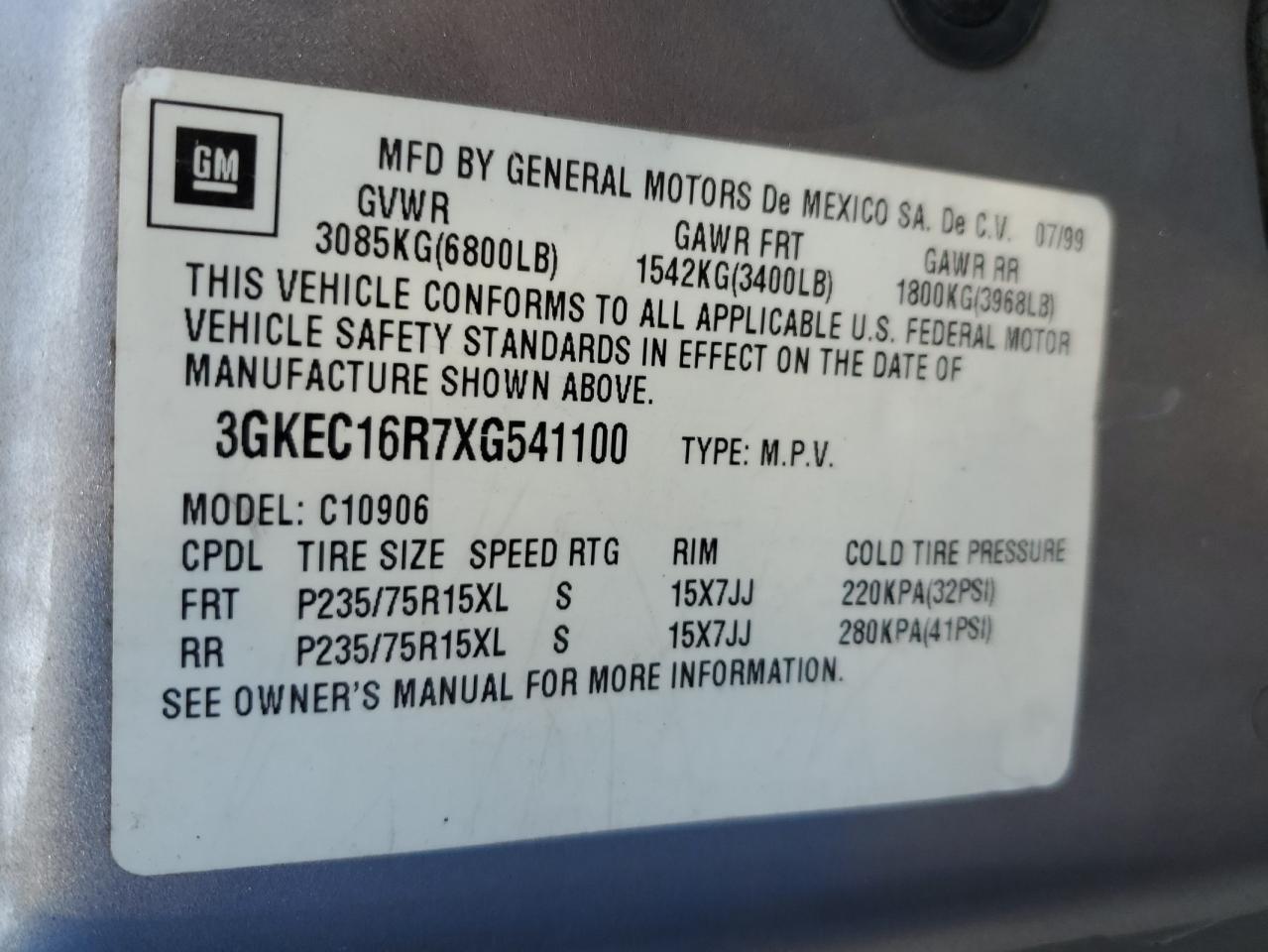 1999 GMC Suburban