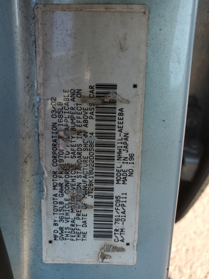 2002 TOYOTA PRIUS