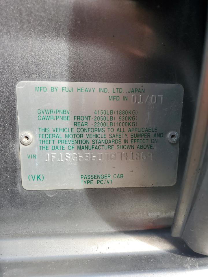 2007 SUBARU FORESTER