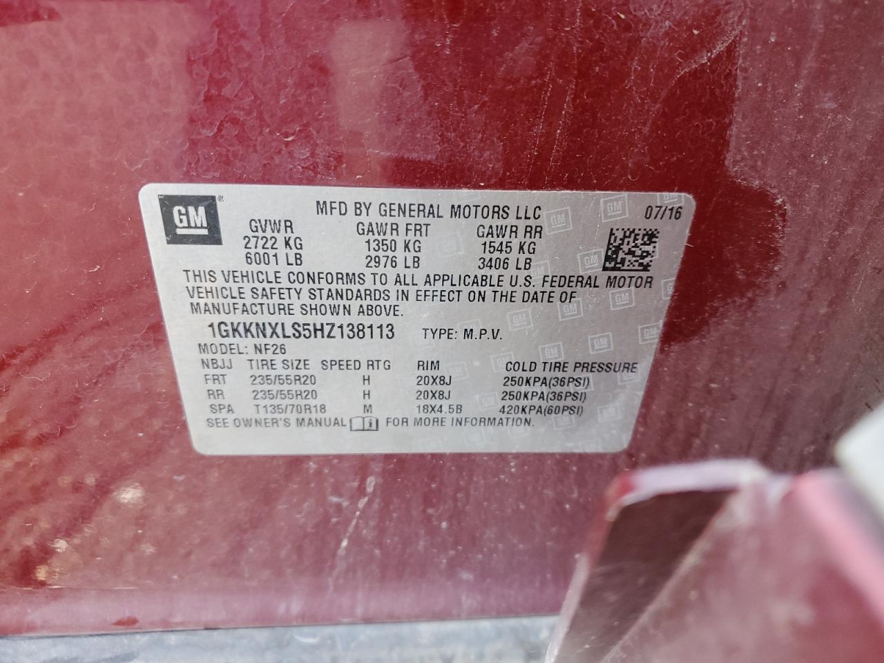 2017 GMC ACADIA