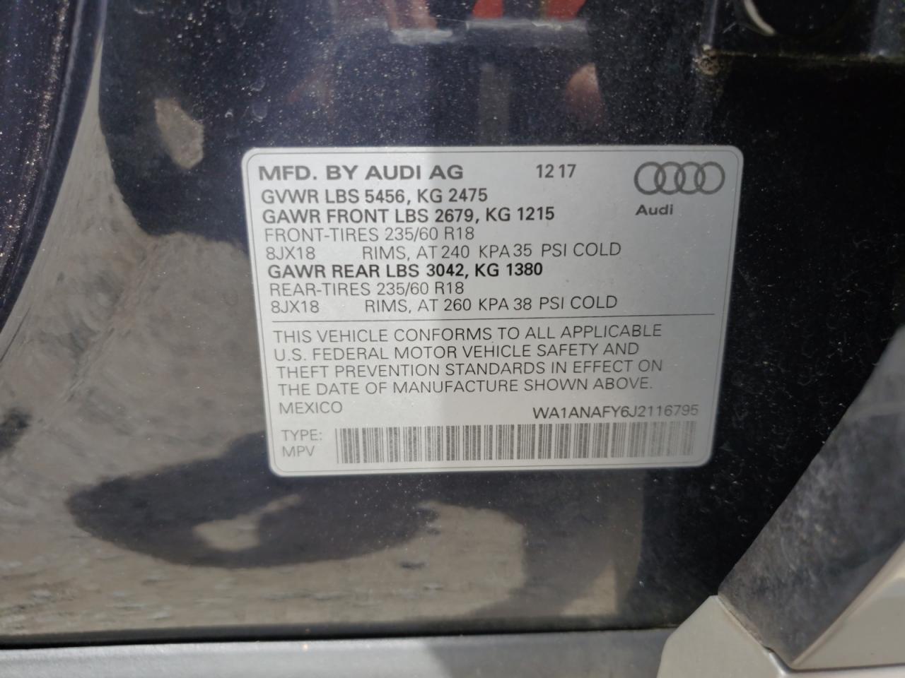 2018 AUDI Q5