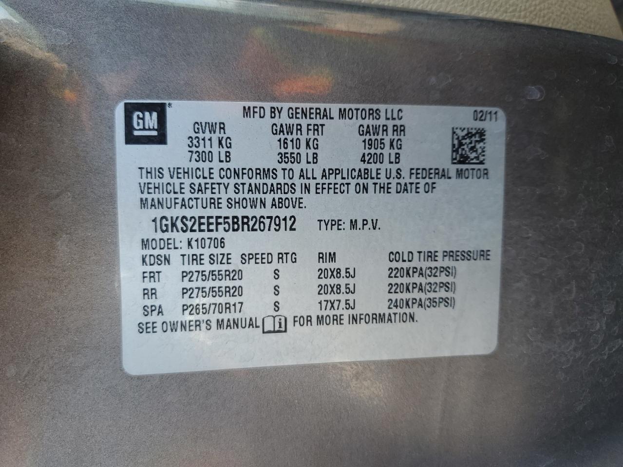 2011 GMC Yukon