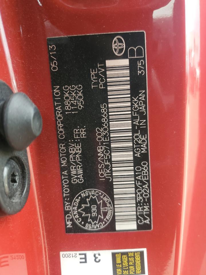 2014 TOYOTA SCION