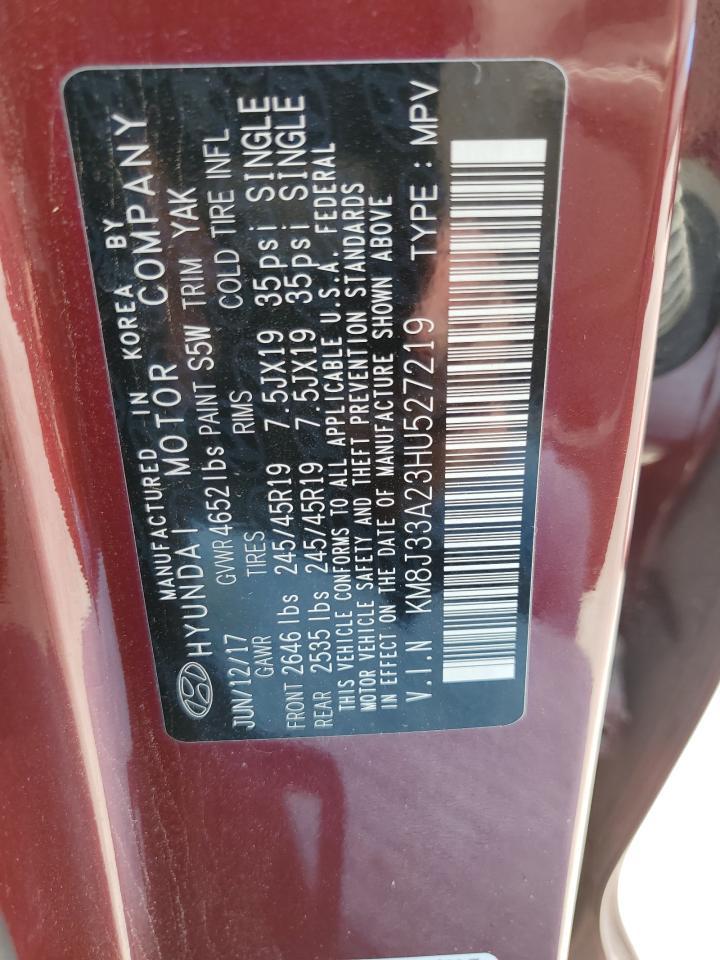 2017 HYUNDAI TUCSON