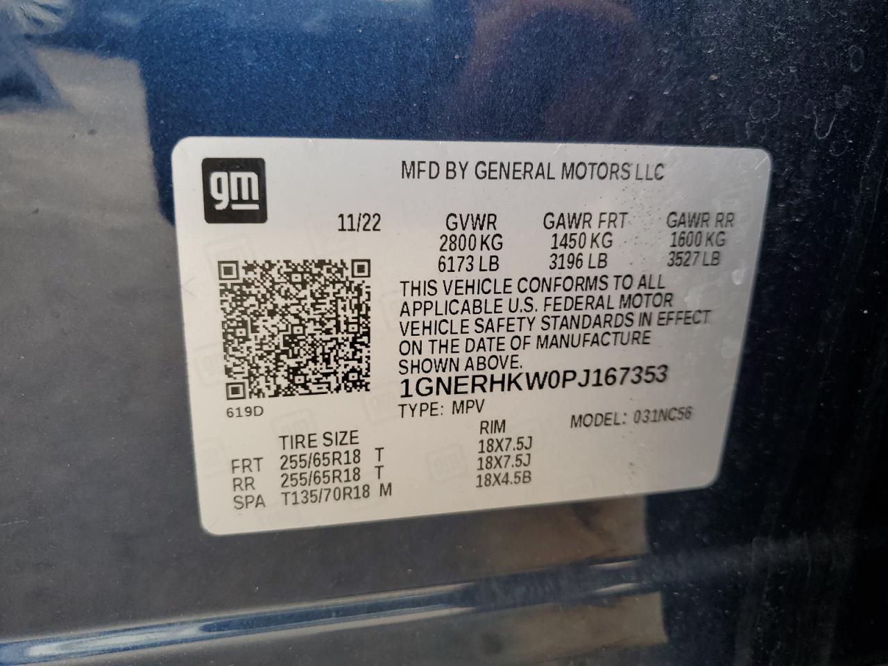 2023 CHEVROLET TRAVERSE