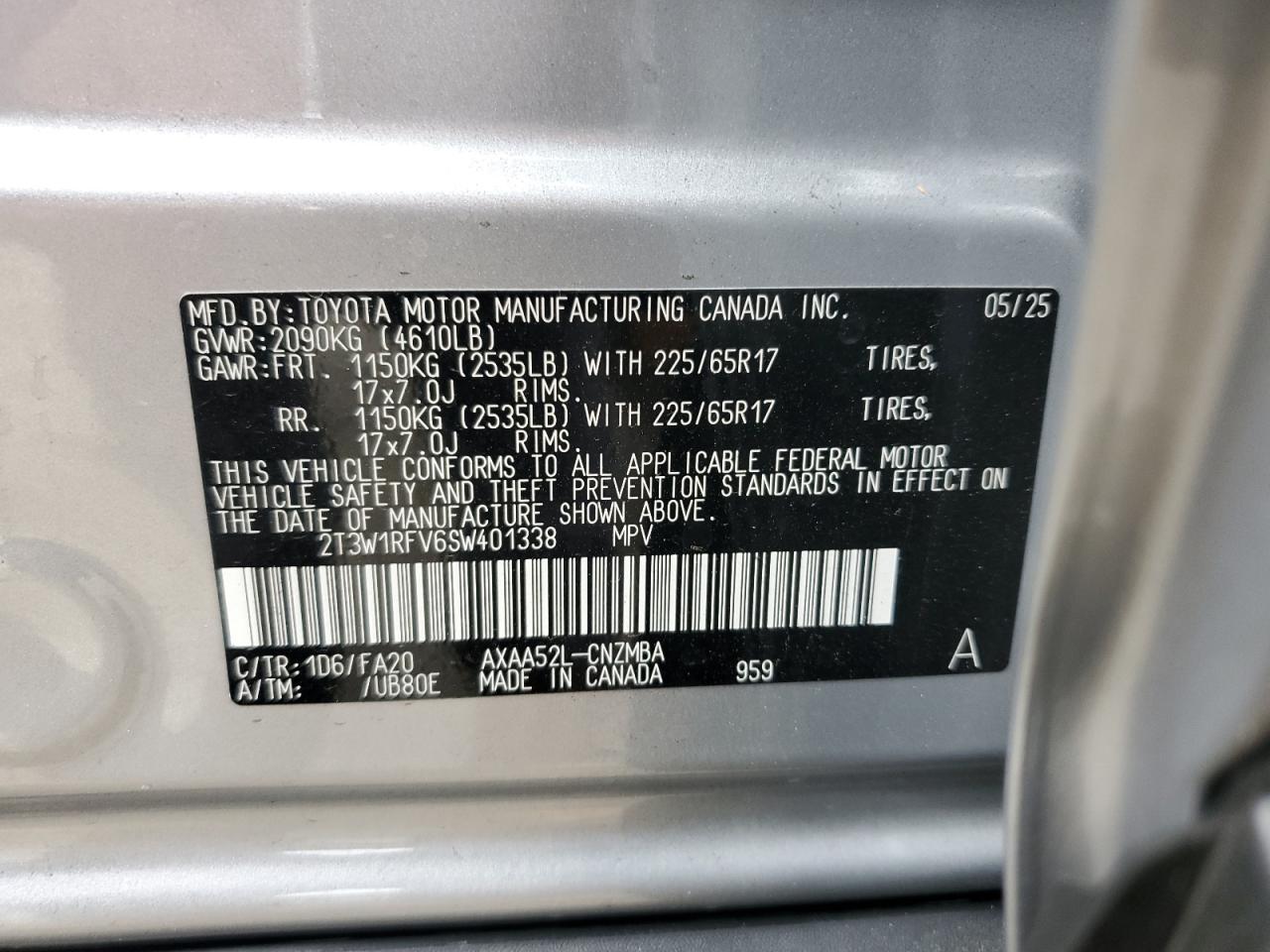 2025 TOYOTA RAV4