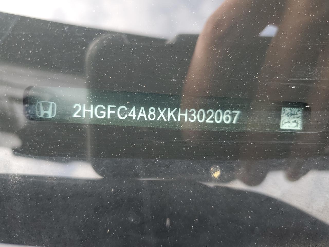 2019 HONDA CIVIC