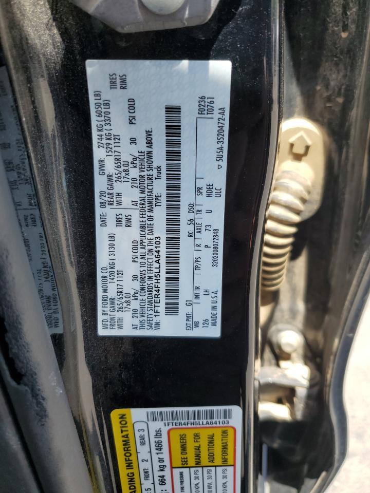 2020 FORD RANGER