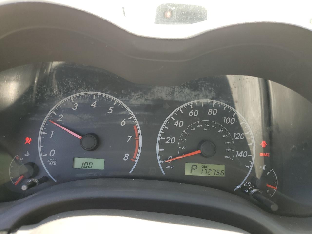 2009 TOYOTA COROLLA