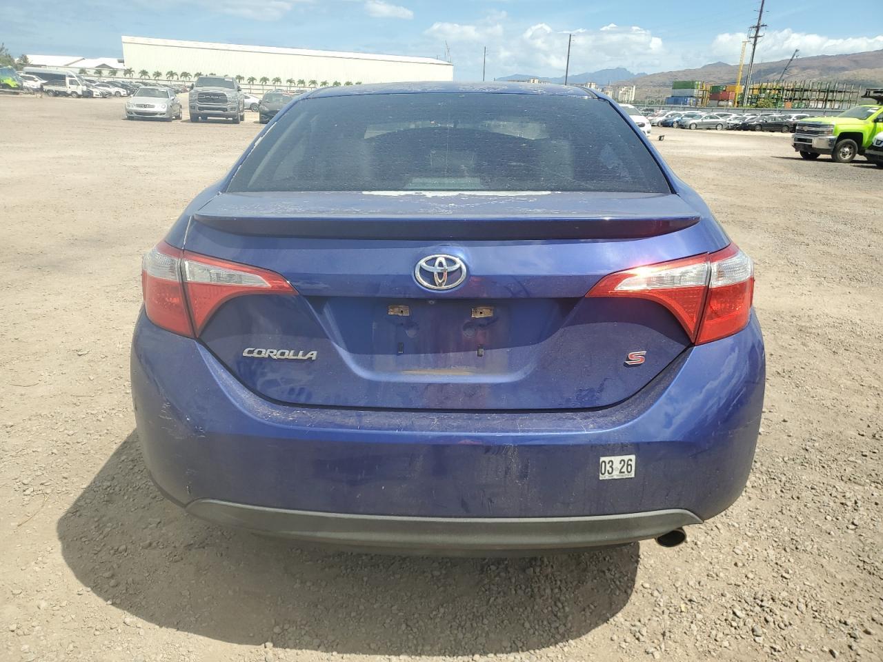 2015 TOYOTA COROLLA