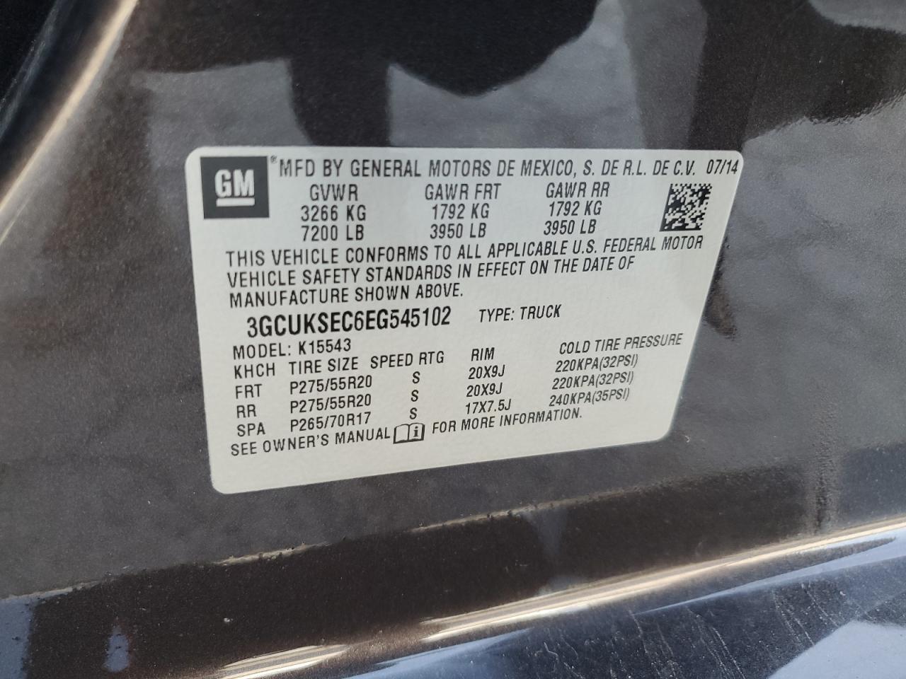 2014 CHEVROLET Silverado