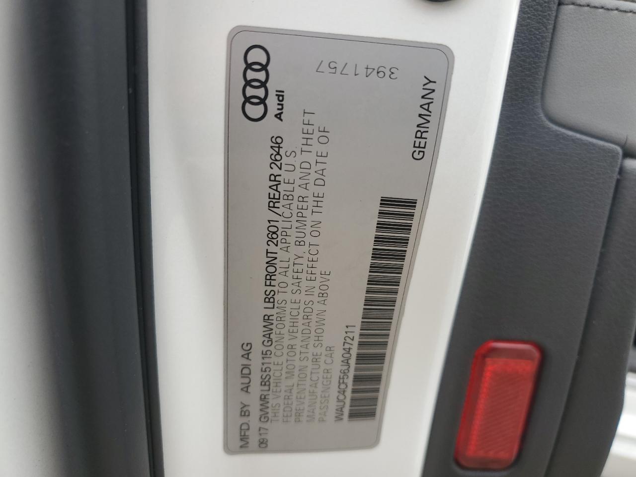 2018 AUDI S5