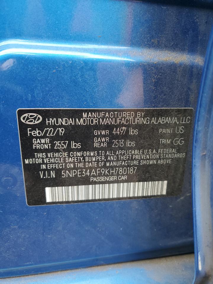 2019 HYUNDAI SONATA