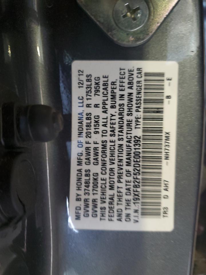 2013 HONDA CIVIC