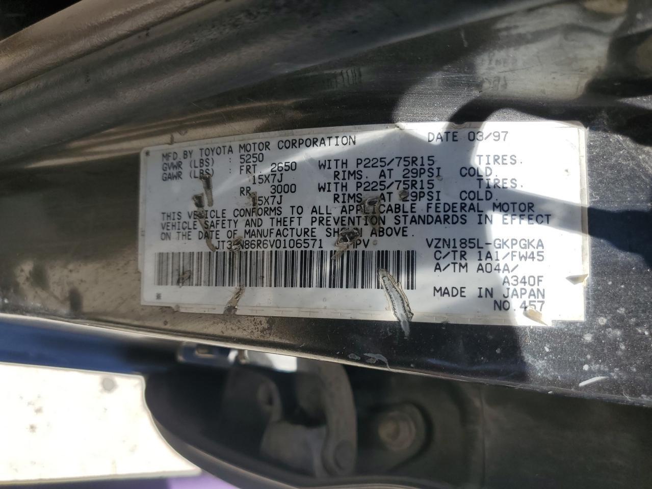 1997 TOYOTA 4Runner