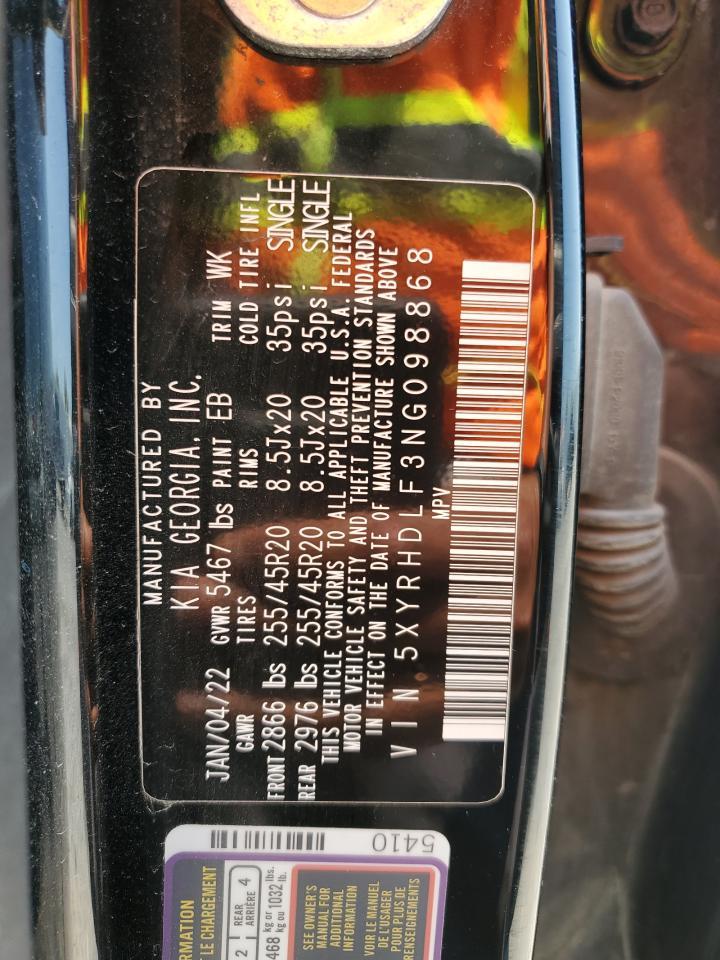 2022 KIA SORENTO