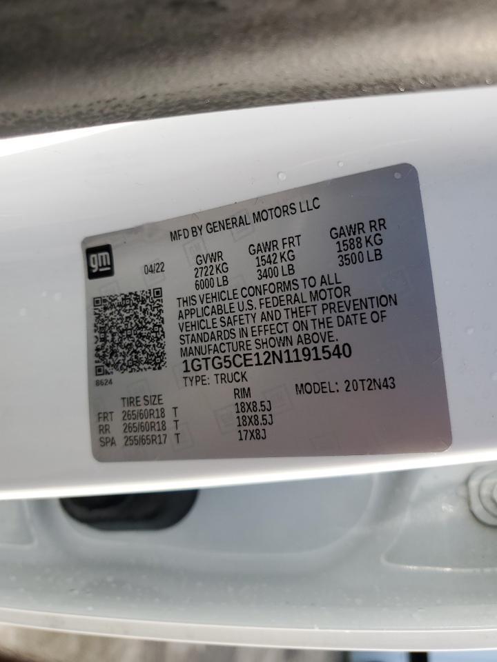 2022 GMC CANYON