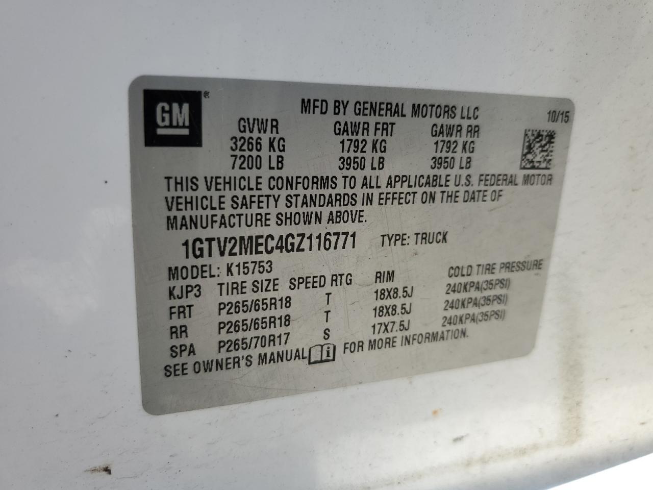2016 GMC Sierra