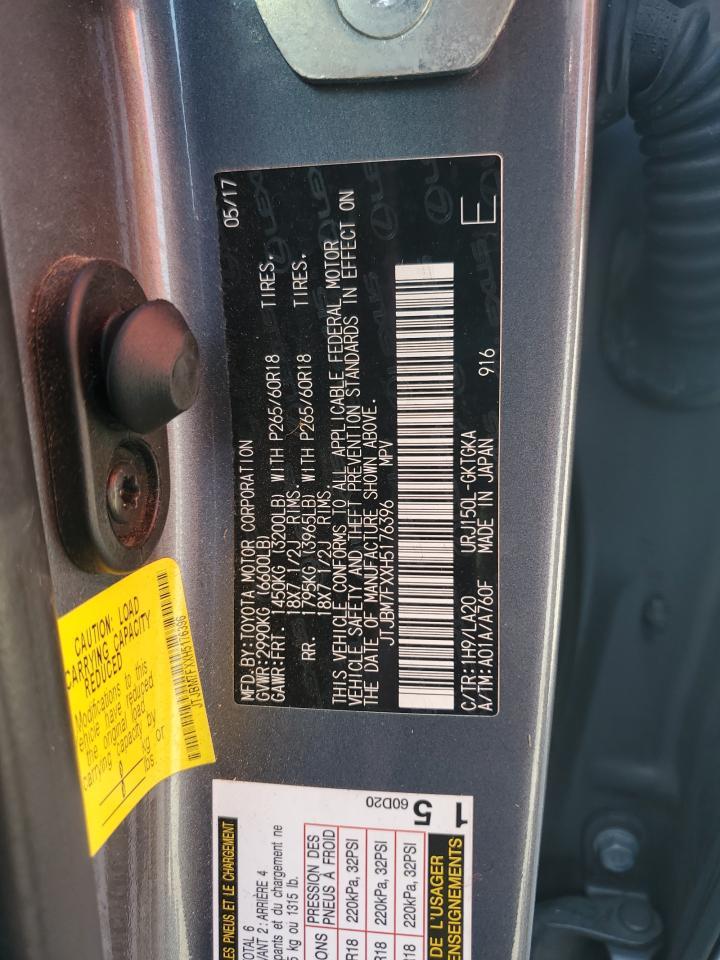 2017 LEXUS GX 460