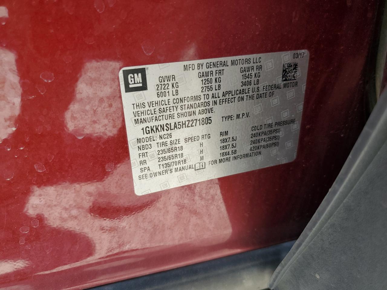2017 GMC ACADIA