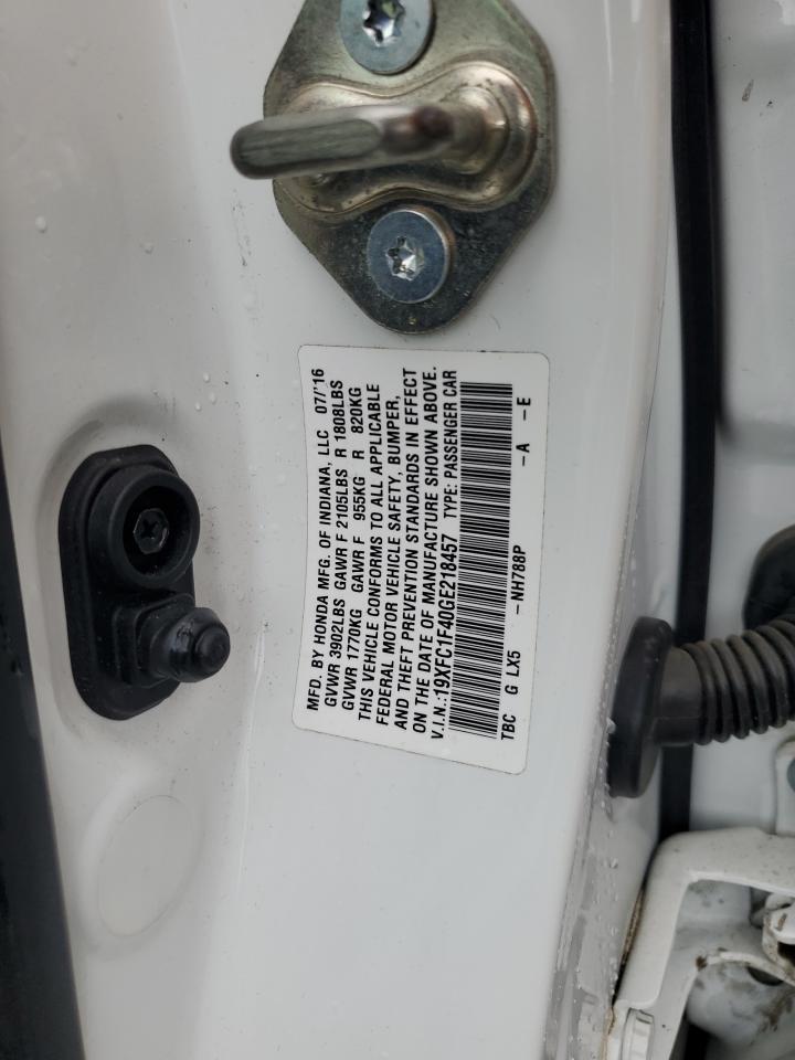 2016 HONDA CIVIC