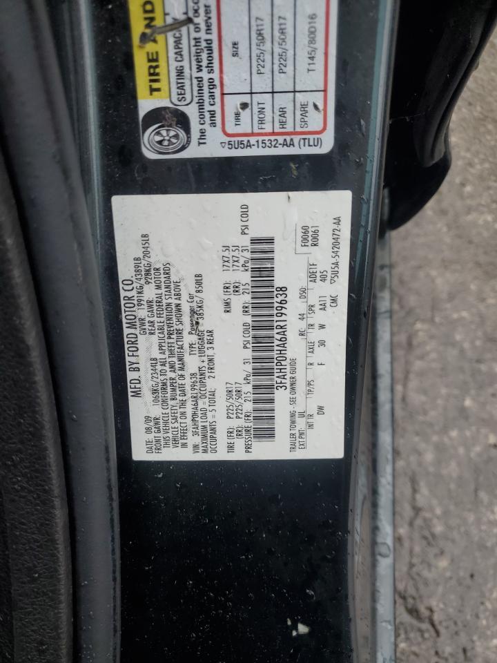 2010 FORD FUSION
