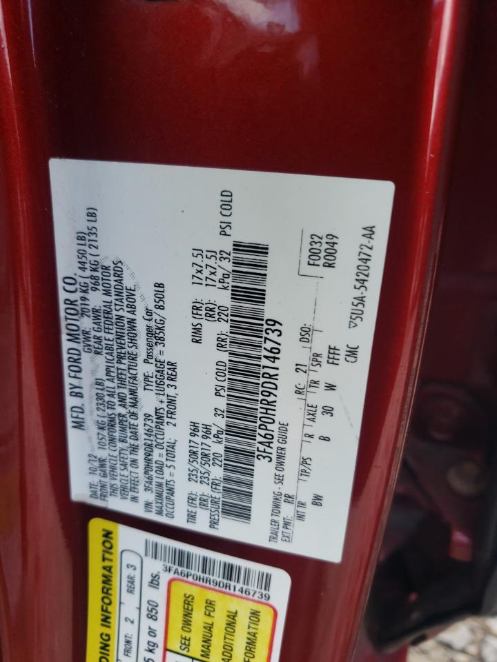 2013 FORD FUSION