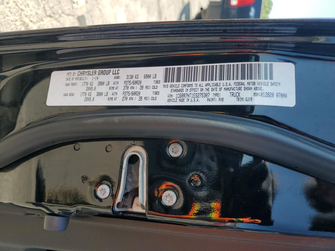 2014 RAM 1500