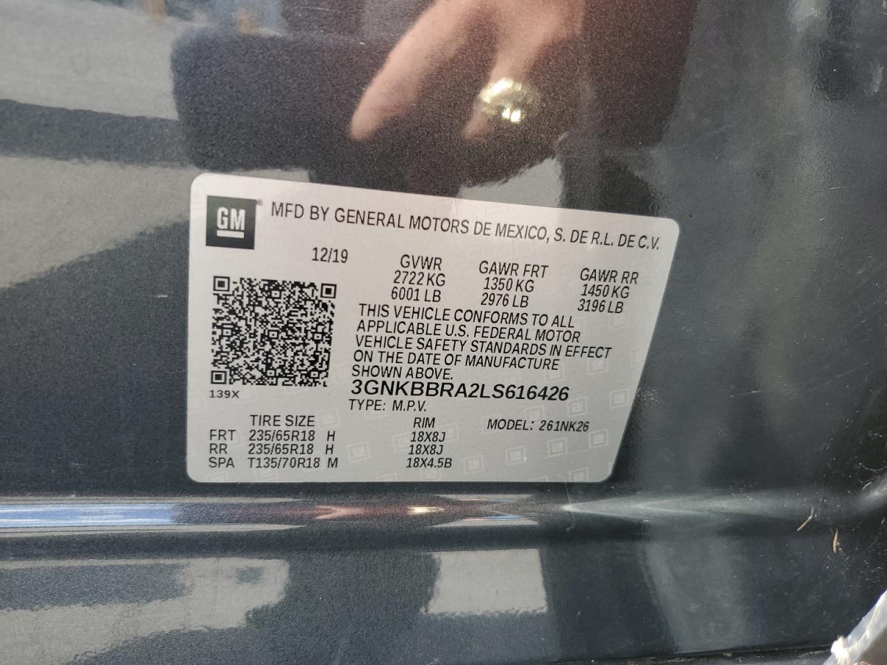2020 CHEVROLET BLAZER