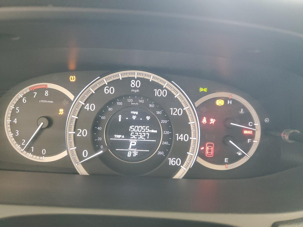 2015 HONDA ACCORD