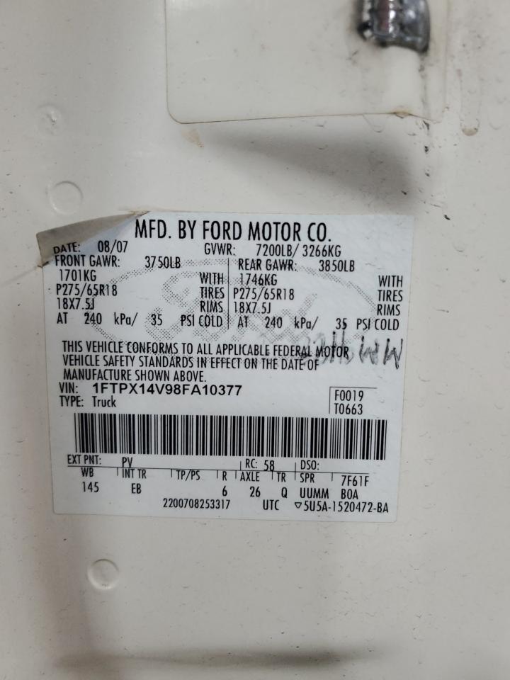 2008 FORD F-150