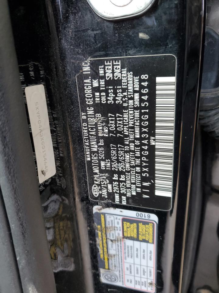 2016 KIA SORENTO