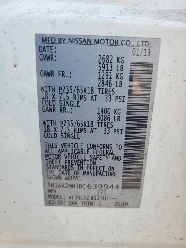 2013 NISSAN PATHFINDER