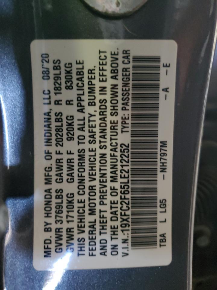 2020 HONDA CIVIC