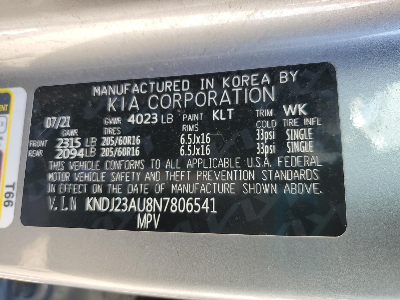2022 KIA SOUL