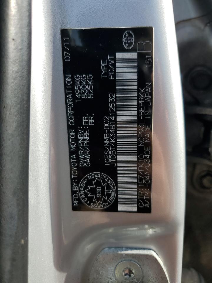 2011 TOYOTA YARIS